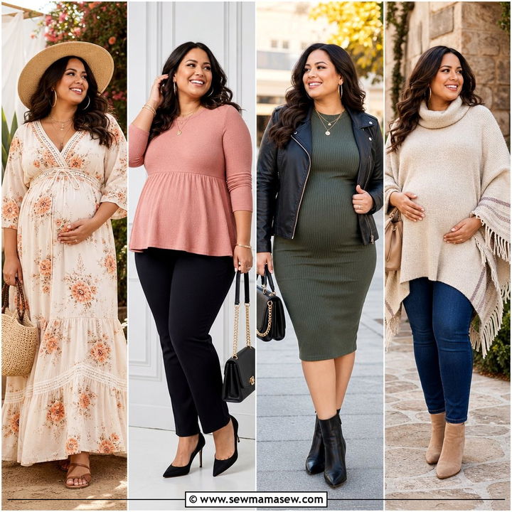 25 Plus Size Maternity Outfit Ideas for Chic Moms-to-Be