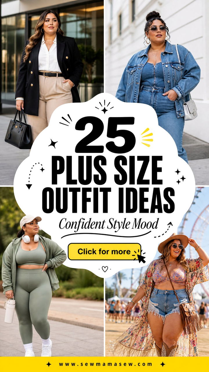 25 Plus Size Outfit Ideas Aesthetic for Confident Style - 25 Plus Size Outfit Ideas Aesthetic for Confident Style