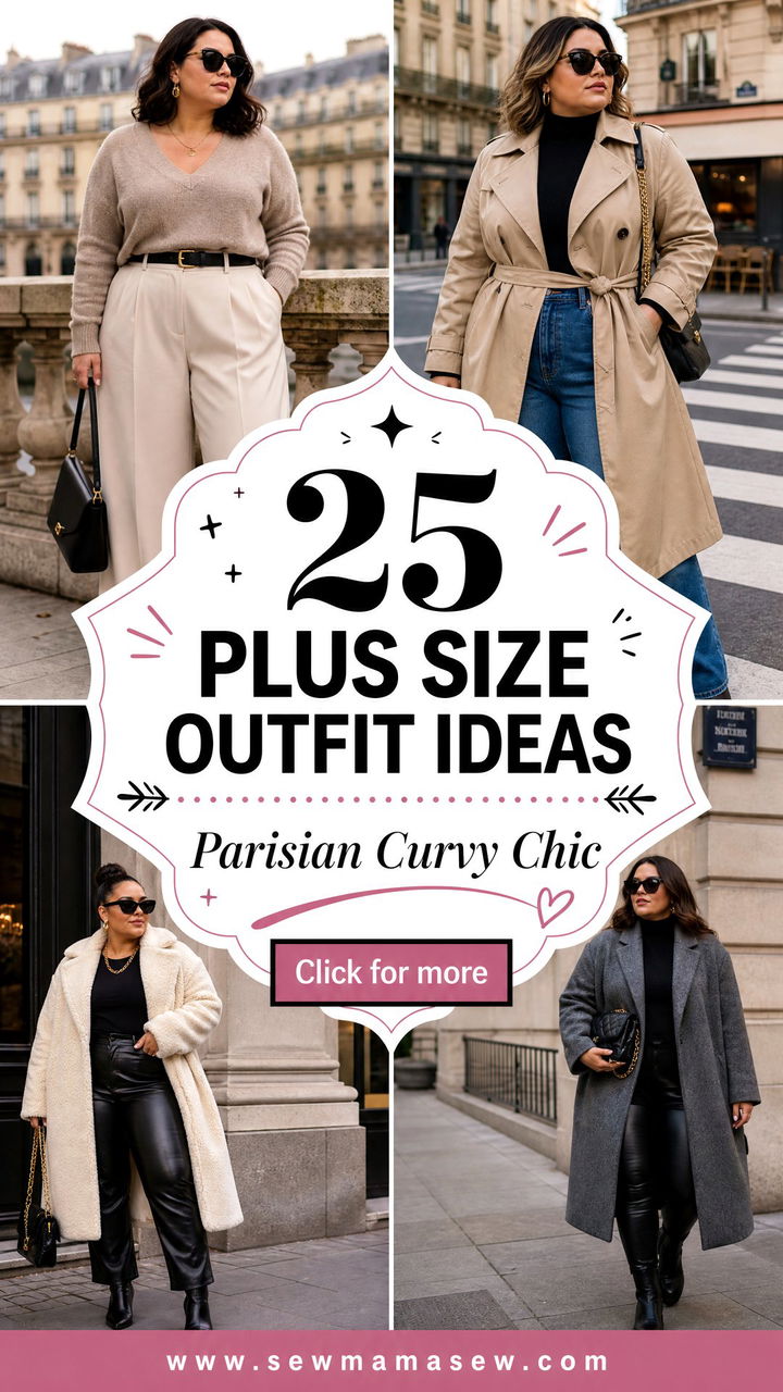 25 Plus Size Outfit Ideas Parisian Women Will Adore - 25 Plus Size Outfit Ideas Parisian Women Will Adore