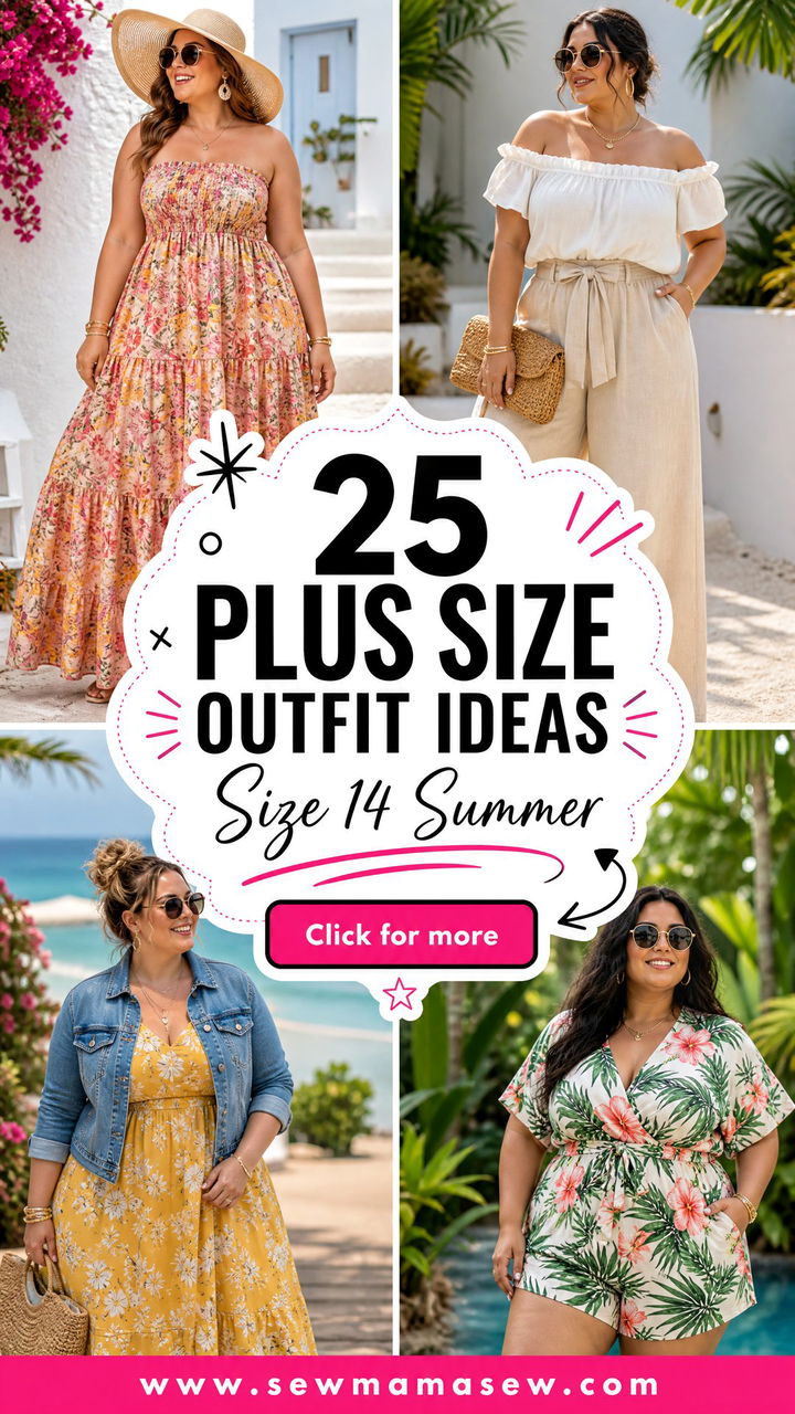 25 Plus Size Outfit Ideas Size 14 Summer Looks You Need - 25 Plus Size Outfit Ideas Size 14 Summer Looks You Need