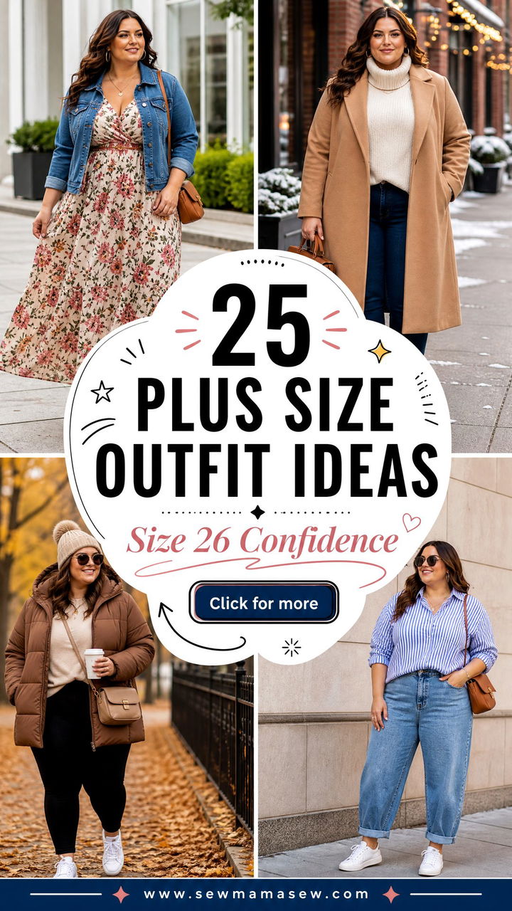 25 Plus Size Outfit Ideas Size 26 for Confident Style - 25 Plus Size Outfit Ideas Size 26 for Confident Style
