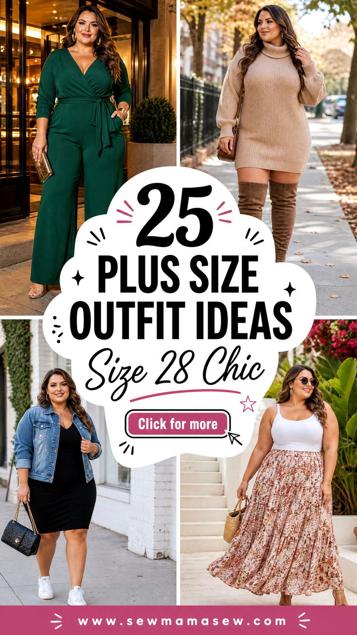 25 Plus Size Outfit Ideas Size 28 That Feel Chic - 25 Plus Size Outfit Ideas Size 28 That Feel Chic