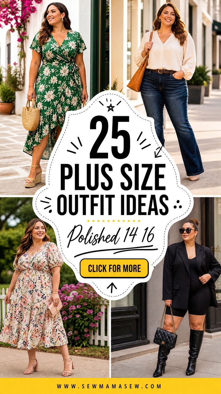 25 Plus Size Outfit Ideas for 14-16 That Look Polished - 25 Plus Size Outfit Ideas for 14-16 That Look Polished