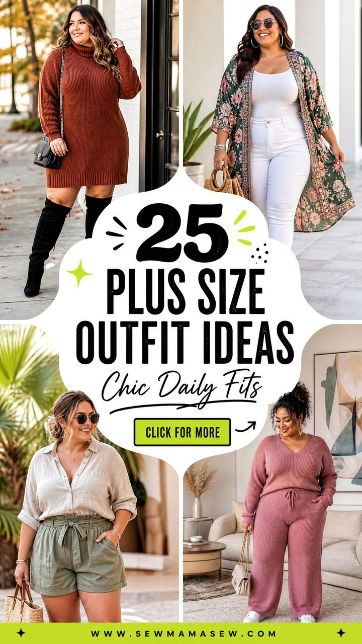 25 Plus Size Outfit Ideas for 18-20 Chic Everyday Looks - 25 Plus Size Outfit Ideas for 18-20: Chic Everyday Looks