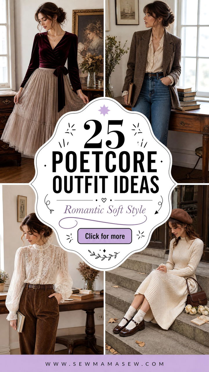 25 Poetcore Outfit Ideas For Romantic Everyday Style - 25 Poetcore Outfit Ideas For Romantic Everyday Style