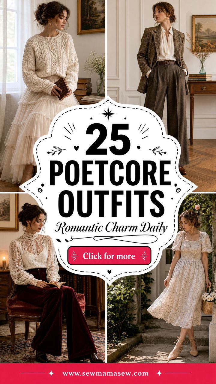 25 Poetcore Outfits For Women With Romantic Charm - 25 Poetcore Outfits For Women With Romantic Charm