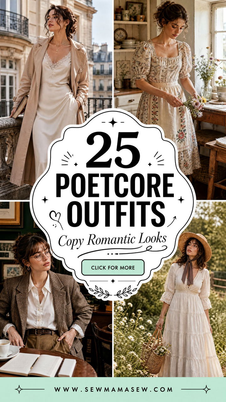 25 Poetcore Outfits To Copy For Romantic Everyday Style - 25 Poetcore Outfits To Copy For Romantic Everyday Style