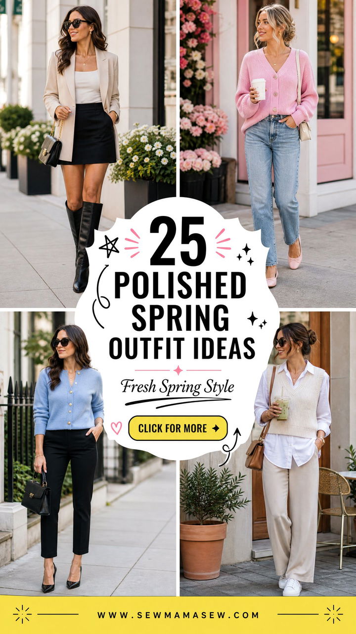 25 Polished Spring Outfit Ideas 2026 For Fresh Style - 25 Polished Spring Outfit Ideas 2026 For Fresh Style