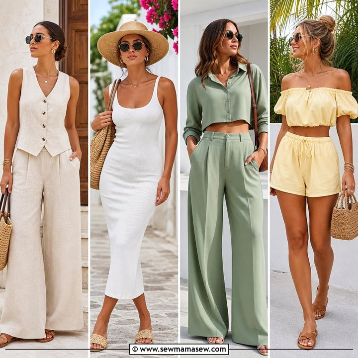 25 Polished Summer Outfit Ideas 2026 For Chic Days