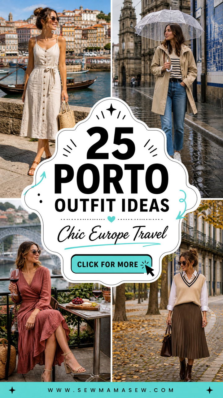 25 Porto Outfit Ideas for Chic Europe Travel Looks This Summer - 25 Porto Outfit Ideas for Chic Europe Travel Looks This Summer