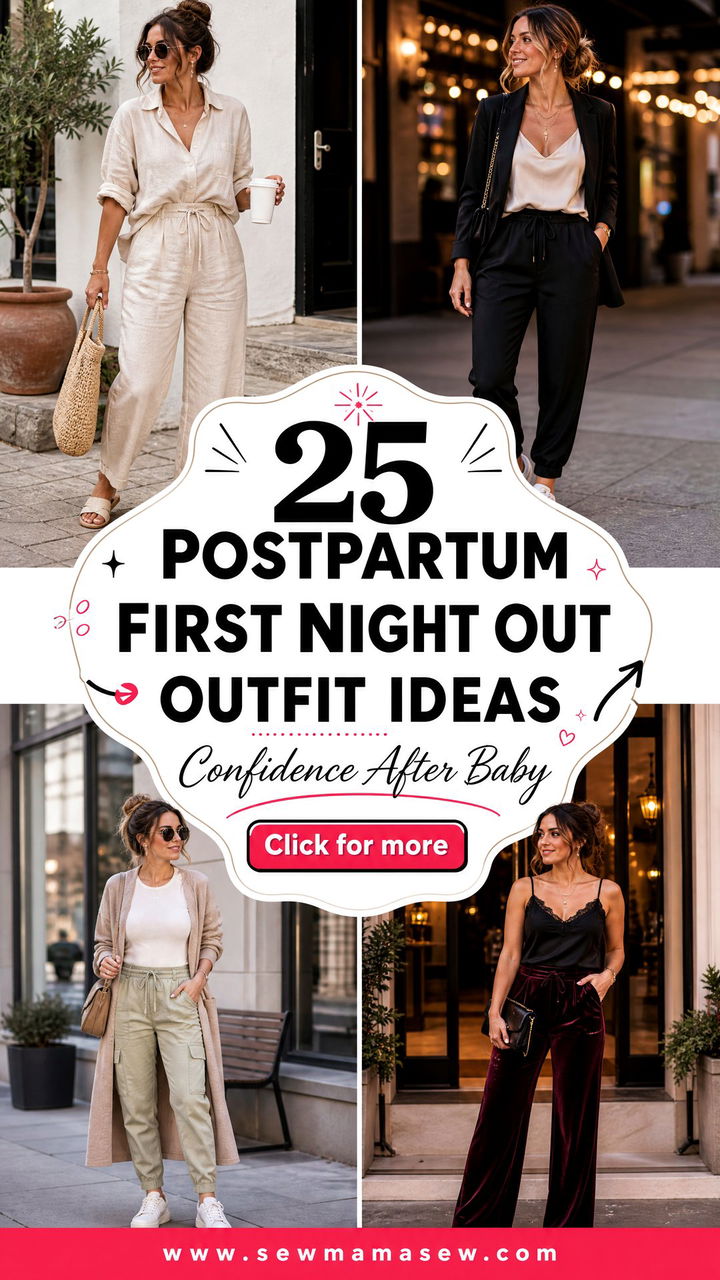 25 Postpartum First Night Out Outfit Ideas for Confidence - 25 Postpartum First Night Out Outfit Ideas for Confidence