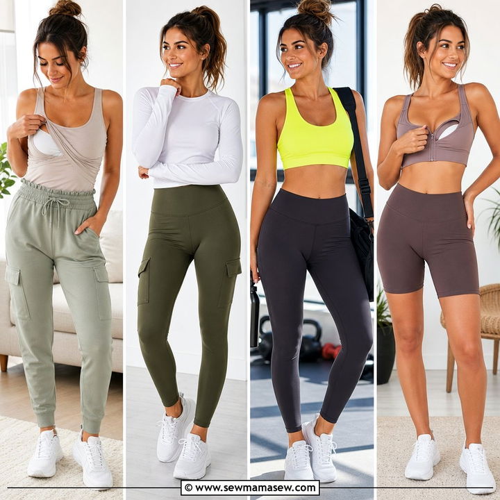 25 Postpartum Gym Outfit Ideas for Confident Comfy Moms