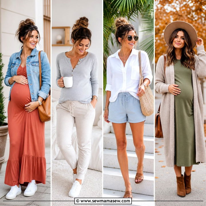 25 Postpartum Outfit Ideas That Fit New Body: Real-Mom Style