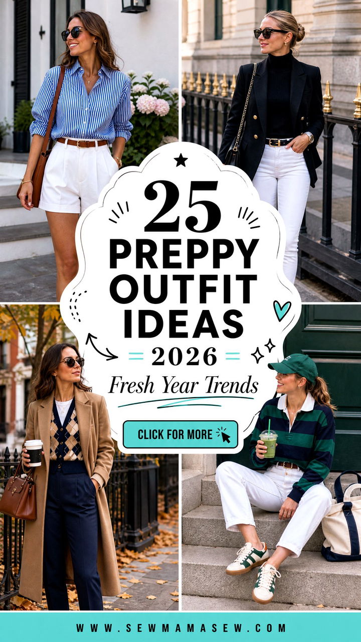 25 Preppy Outfit Ideas 2026 Fresh Trends To Wear All Year - 25 Preppy Outfit Ideas 2026: Fresh Trends To Wear All Year