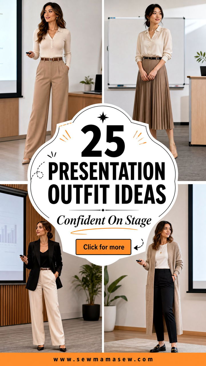 25 Presentation Outfit Ideas To Feel Confident On Stage Today - 25 Presentation Outfit Ideas To Feel Confident On Stage Today