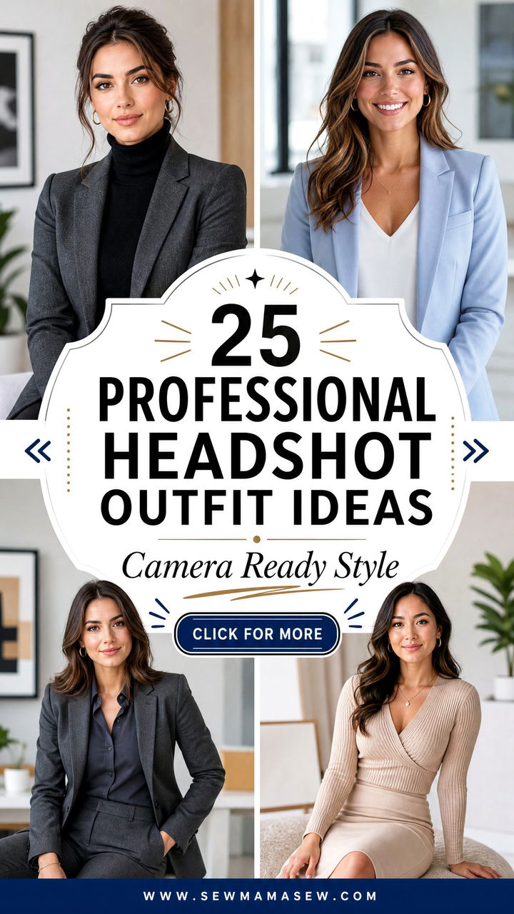 25 Professional Headshot Outfit Ideas For Camera-Ready Style - 25 Professional Headshot Outfit Ideas For Camera-Ready Style