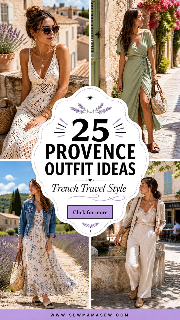 25 Provence Outfit Ideas For Effortless French Travel Style - 25 Provence Outfit Ideas For Effortless French Travel Style