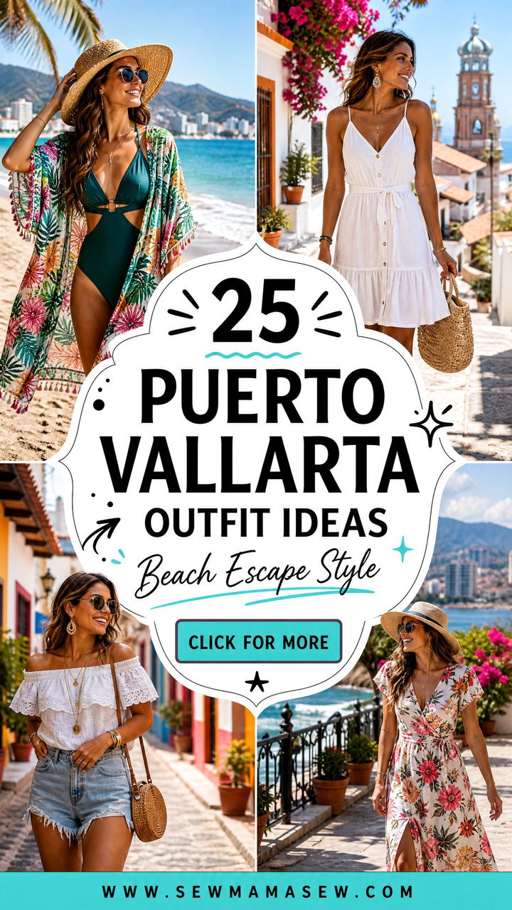 25 Puerto Vallarta Outfit Ideas for a Stylish Beach Escape - 25 Puerto Vallarta Outfit Ideas for a Stylish Beach Escape