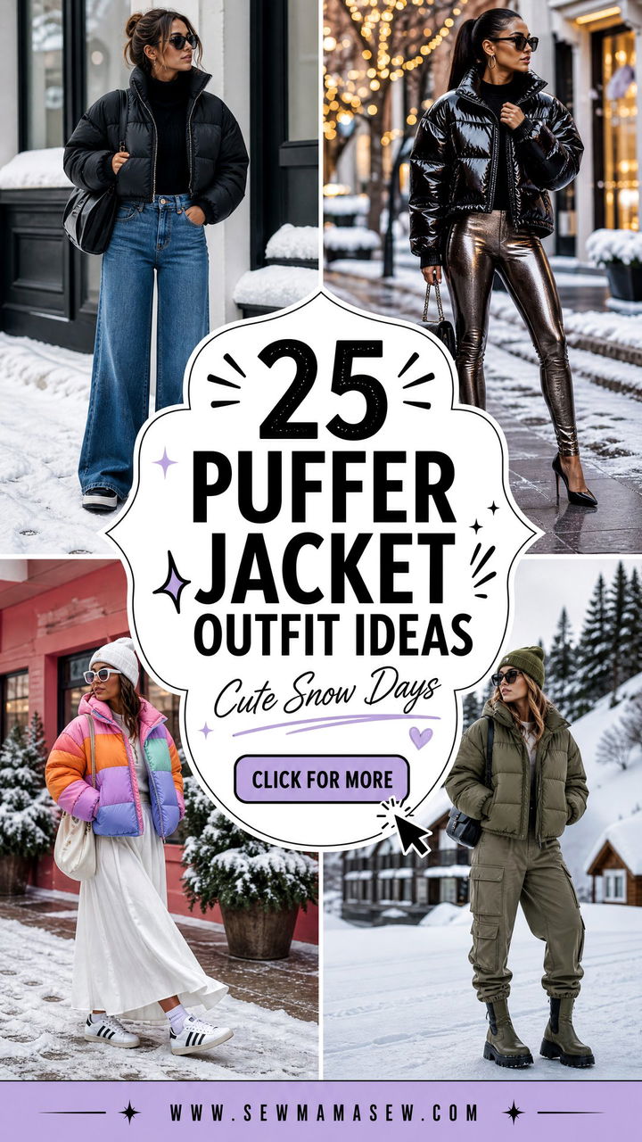 25 Puffer Jacket Outfit Ideas Cute Enough For Snow Days - 25 Puffer Jacket Outfit Ideas Cute Enough For Snow Days