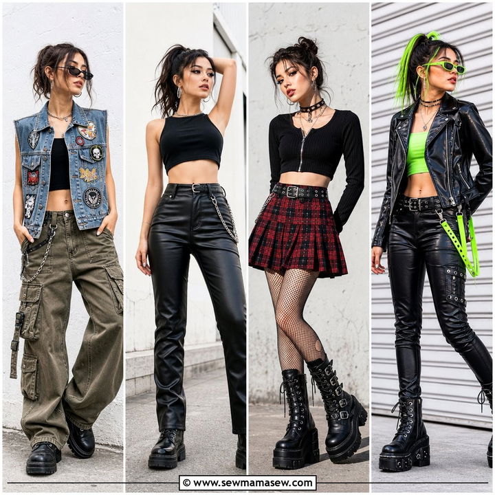 25 Punk Outfit Ideas For Edgy Everyday Rebel Style Now