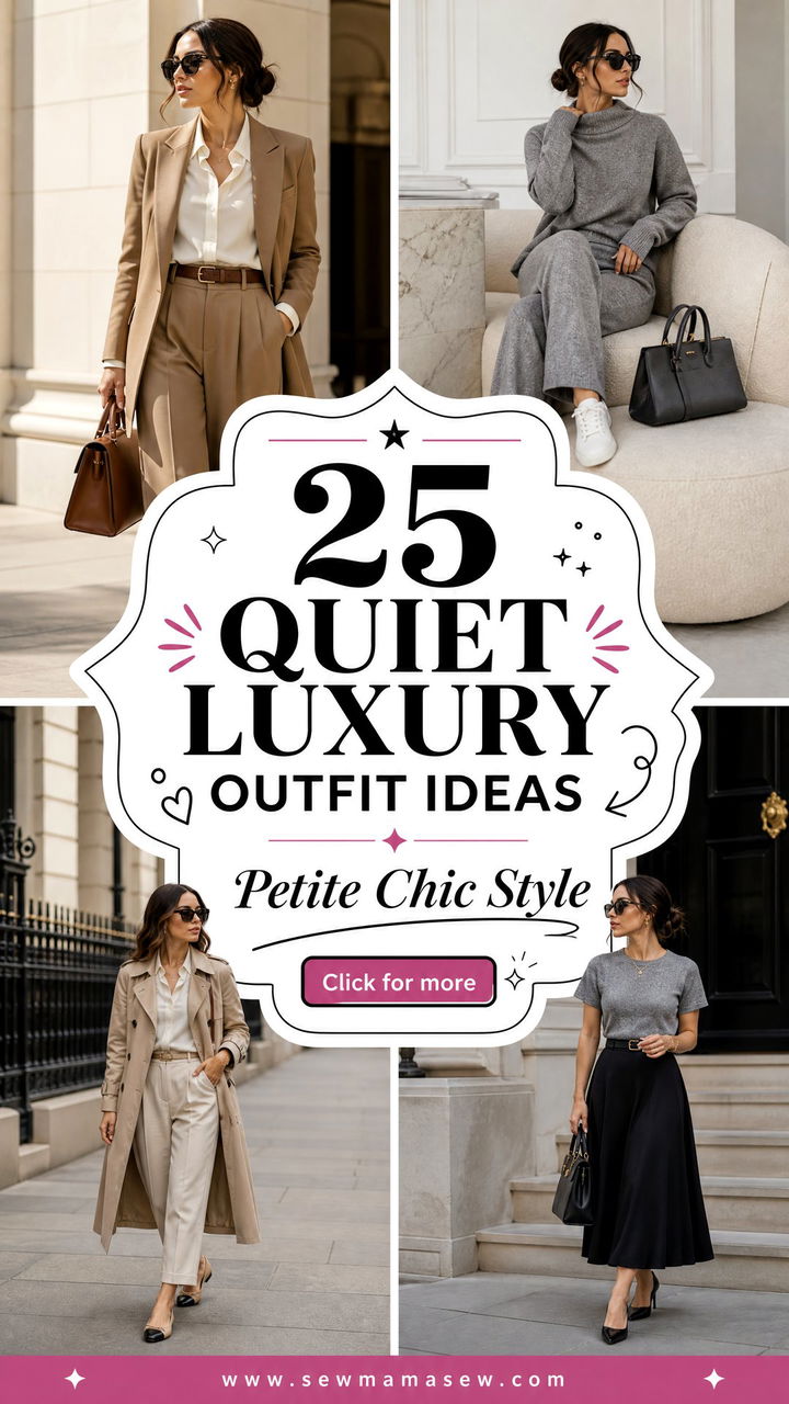 25 Quiet Luxury Outfit Ideas Petite Women Love This Season - 25 Quiet Luxury Outfit Ideas Petite Women Love This Season