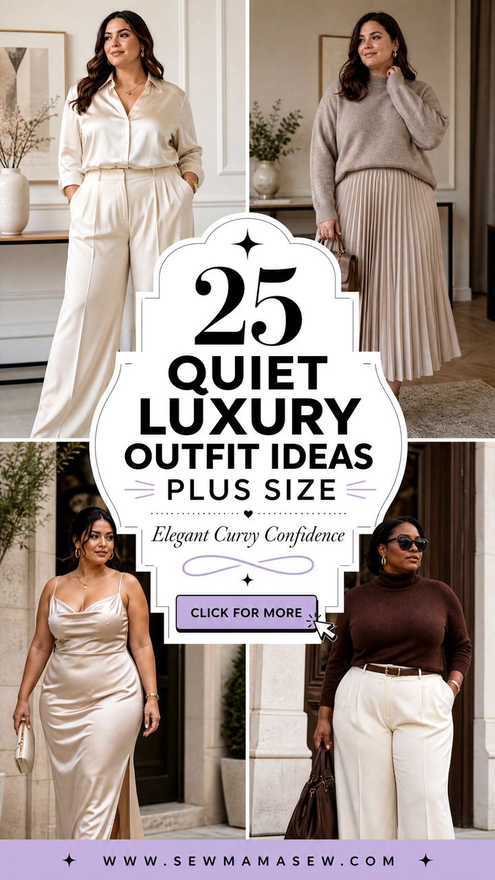 25 Quiet Luxury Outfit Ideas Plus Size for Chic Confidence - 25 Quiet Luxury Outfit Ideas Plus Size for Chic Confidence