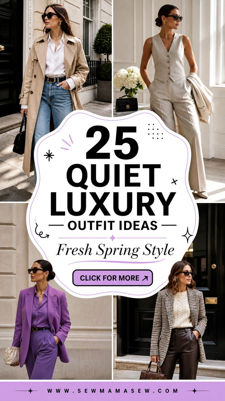 25 Quiet Luxury Outfit Ideas Spring 2026 for Fresh Style - 25 Quiet Luxury Outfit Ideas Spring 2026 for Fresh Style