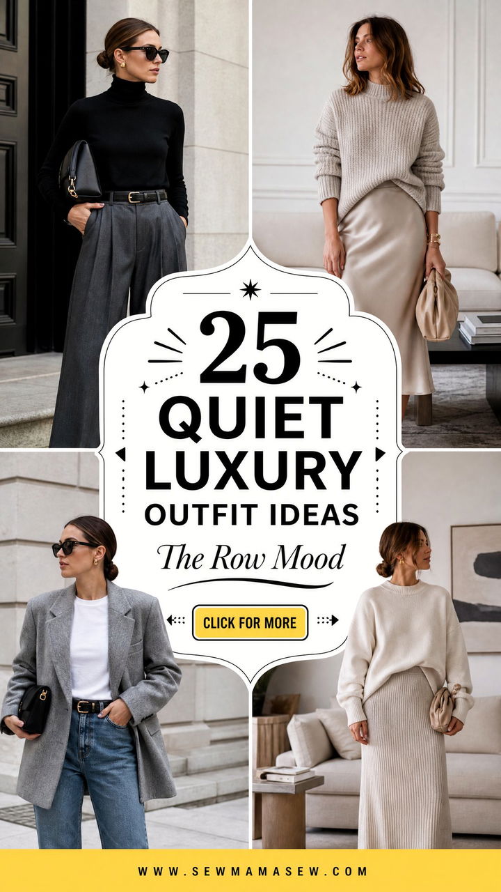 25 Quiet Luxury Outfit Ideas The Row Style to Copy - 25 Quiet Luxury Outfit Ideas The Row Style to Copy