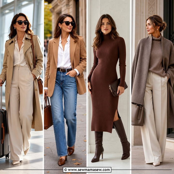 25 Quiet Luxury Outfit Ideas for Travel That Pack Well