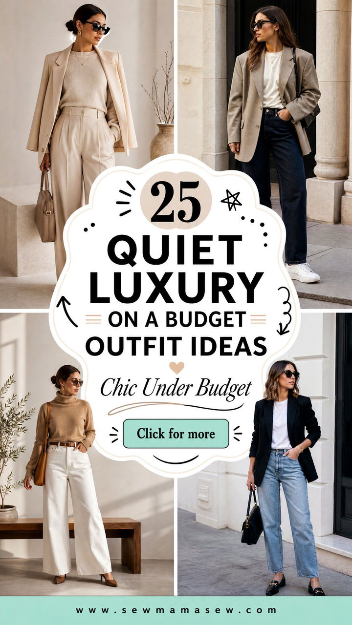25 Quiet Luxury on a Budget Outfit Ideas That Feel Chic - 25 Quiet Luxury on a Budget Outfit Ideas That Feel Chic