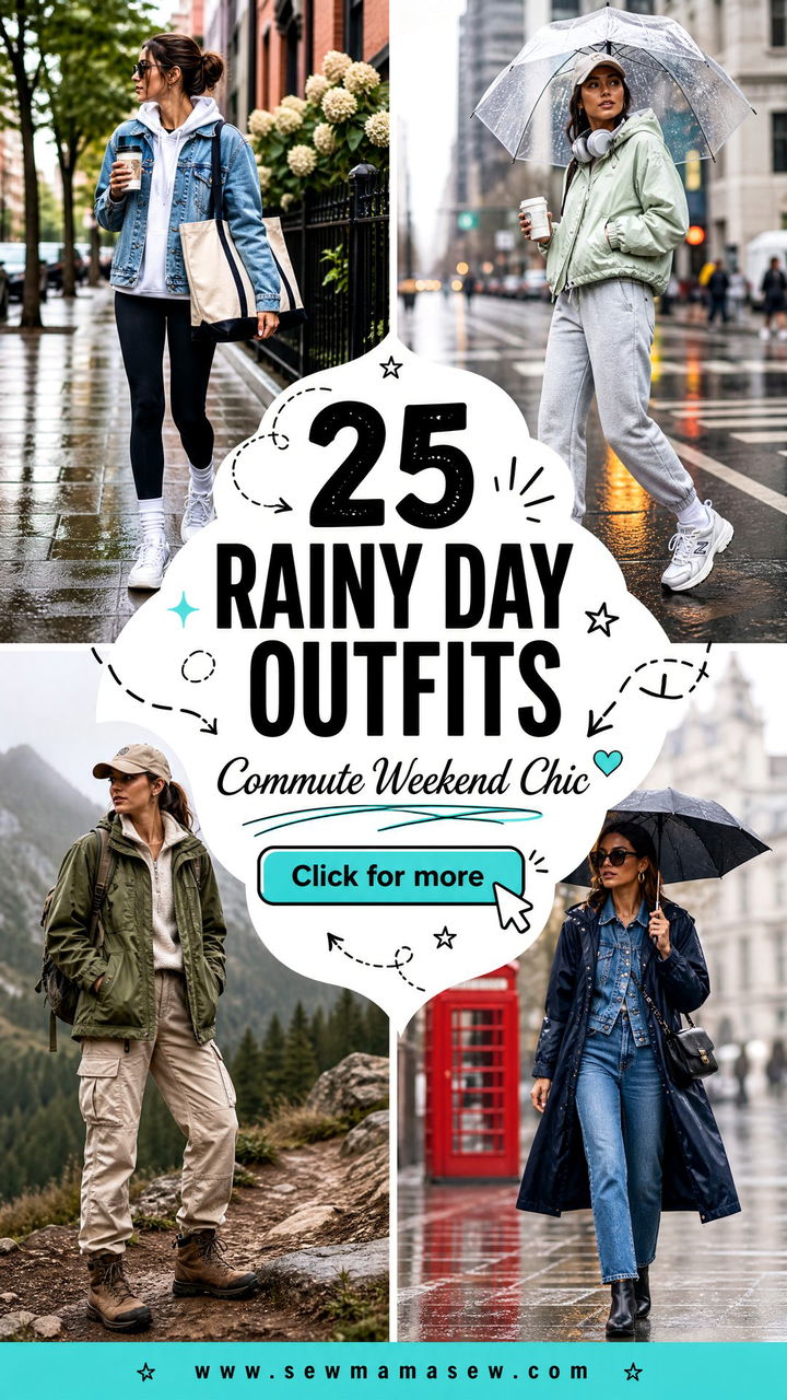 25 Rainy Day Outfits Inspo For Chic Commutes And Weekends - 25 Rainy Day Outfits Inspo For Chic Commutes And Weekends