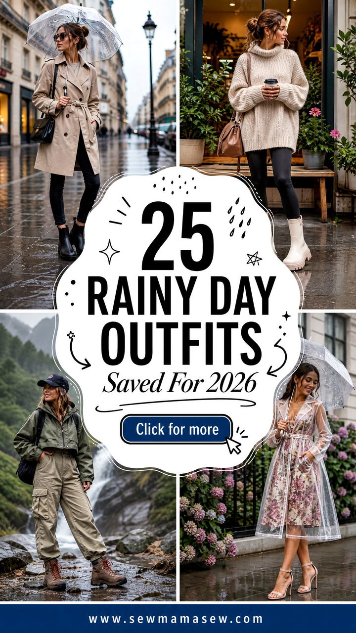 25 Rainy Day Outfits Pinterest Users Are Saving For 2026 - 25 Rainy Day Outfits Pinterest Users Are Saving For 2026