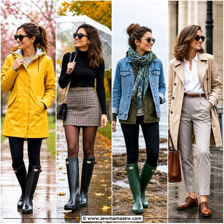 25 Rainy Day Outfits Trends Fashion Girls Are Wearing Now