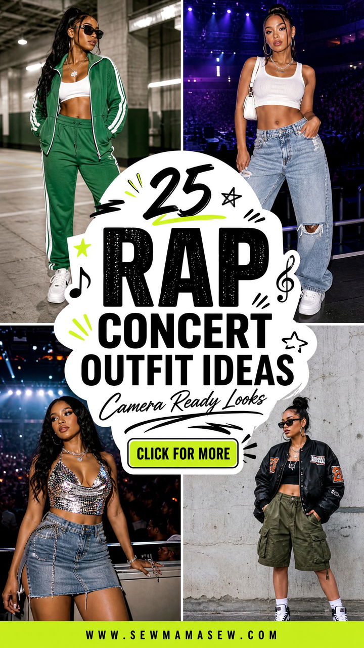 25 Rap Concert Outfit Ideas For Cool Camera-Ready Looks - 25 Rap Concert Outfit Ideas For Cool, Camera-Ready Looks