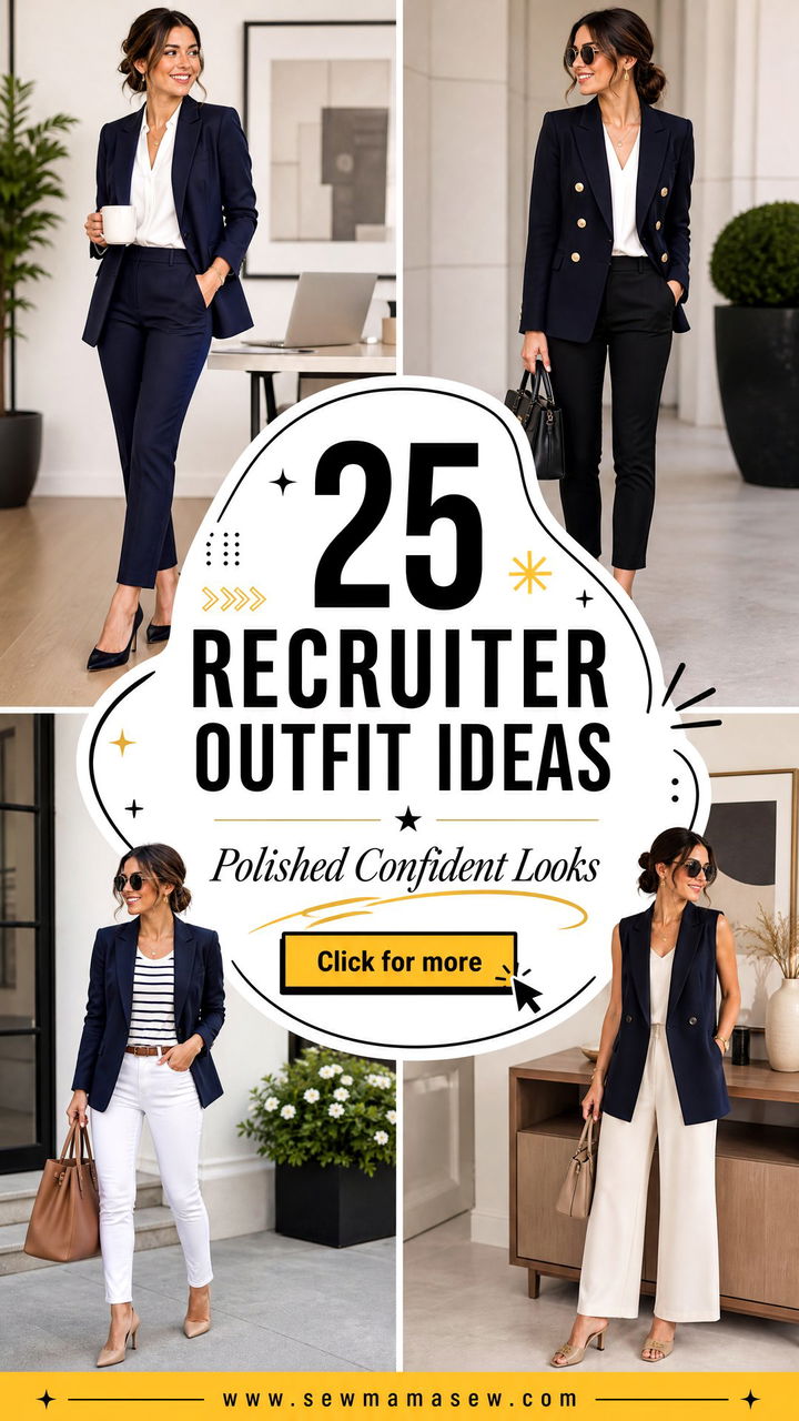 25 Recruiter Outfit Ideas To Look Polished And Confident - 25 Recruiter Outfit Ideas To Look Polished And Confident