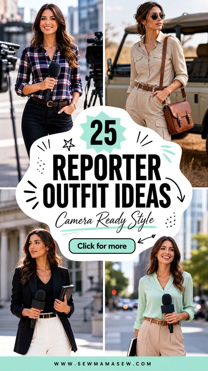 25 Reporter Outfit Ideas for Camera-Ready Professional Style - 25 Reporter Outfit Ideas for Camera-Ready Professional Style