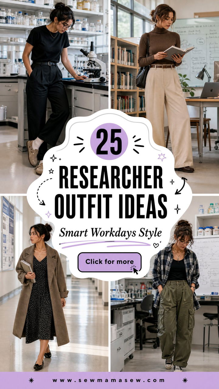25 Researcher Outfit Ideas For Smart Comfortable Workdays - 25 Researcher Outfit Ideas For Smart, Comfortable Workdays