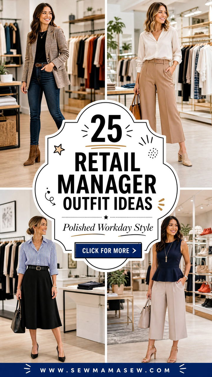 25 Retail Manager Outfit Ideas for Polished Workdays - 25 Retail Manager Outfit Ideas for Polished Workdays