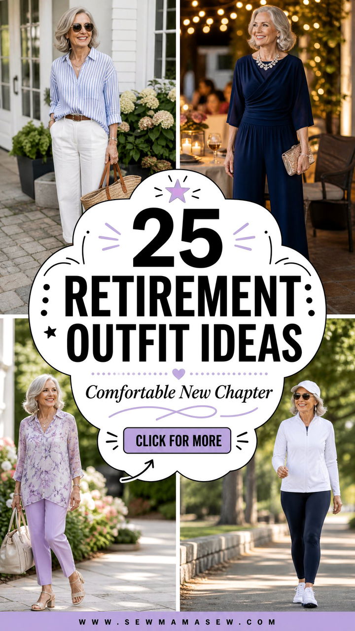 25 Retirement Outfit Ideas for Comfortable New-Chapter Style - 25 Retirement Outfit Ideas for Comfortable New-Chapter Style