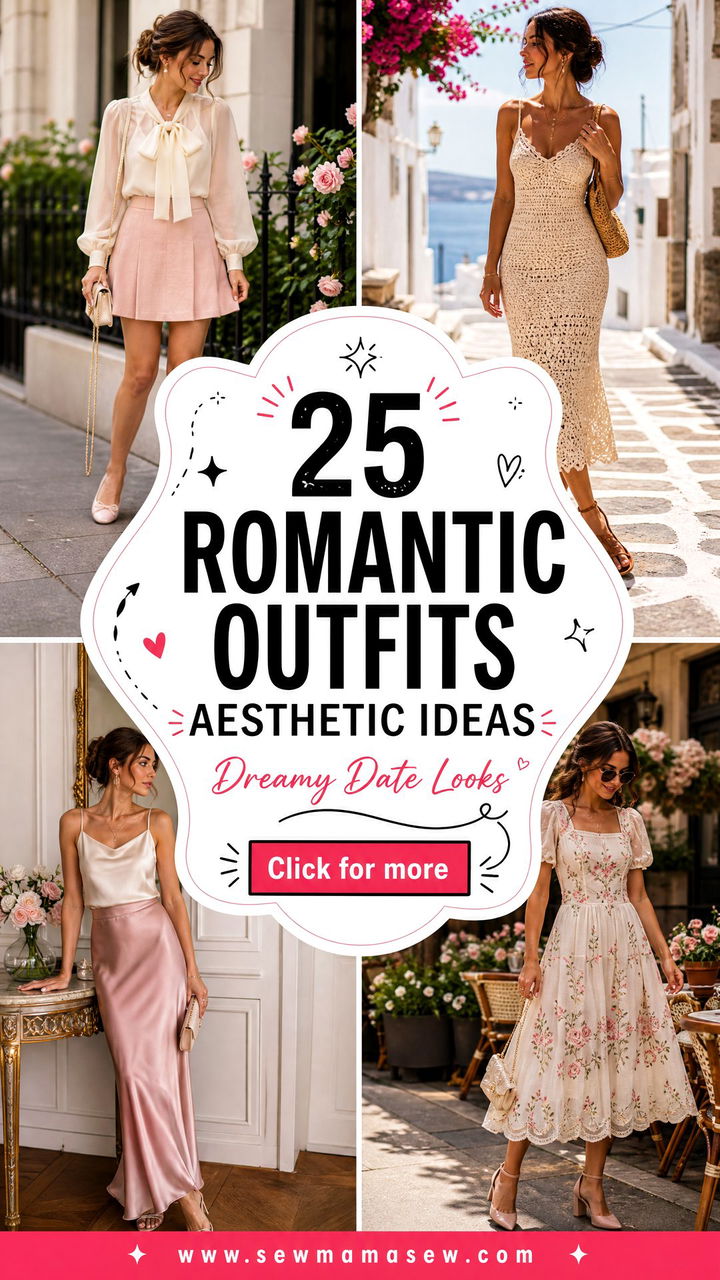 25 Romantic Outfits Aesthetic Ideas for Dreamy Dates - 25 Romantic Outfits Aesthetic Ideas for Dreamy Dates
