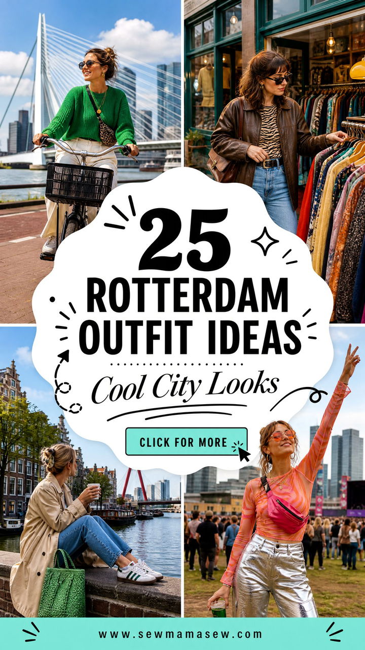 25 Rotterdam Outfit Ideas for Cool City Travel Looks - 25 Rotterdam Outfit Ideas for Cool City Travel Looks