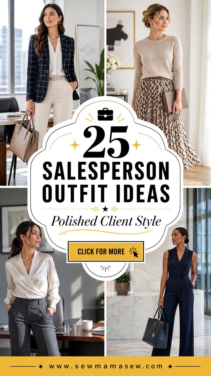 25 Salesperson Outfit Ideas for Polished Client Meetings - 25 Salesperson Outfit Ideas for Polished Client Meetings