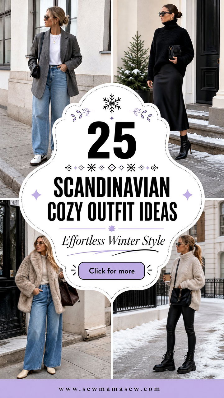 25 Scandinavian Cozy Outfit Ideas for Effortless Winter Style - 25 Scandinavian Cozy Outfit Ideas for Effortless Winter Style
