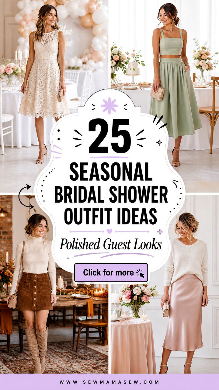 25 Seasonal Bridal Shower Outfit Ideas for Polished Guests - 25 Seasonal Bridal Shower Outfit Ideas for Polished Guests