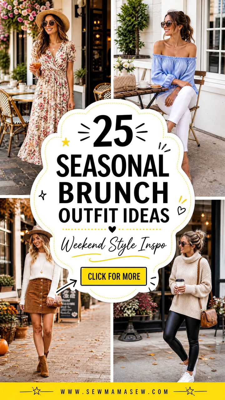 25 Seasonal Brunch Outfit Ideas for Effortless Weekend Style - 25 Seasonal Brunch Outfit Ideas for Effortless Weekend Style