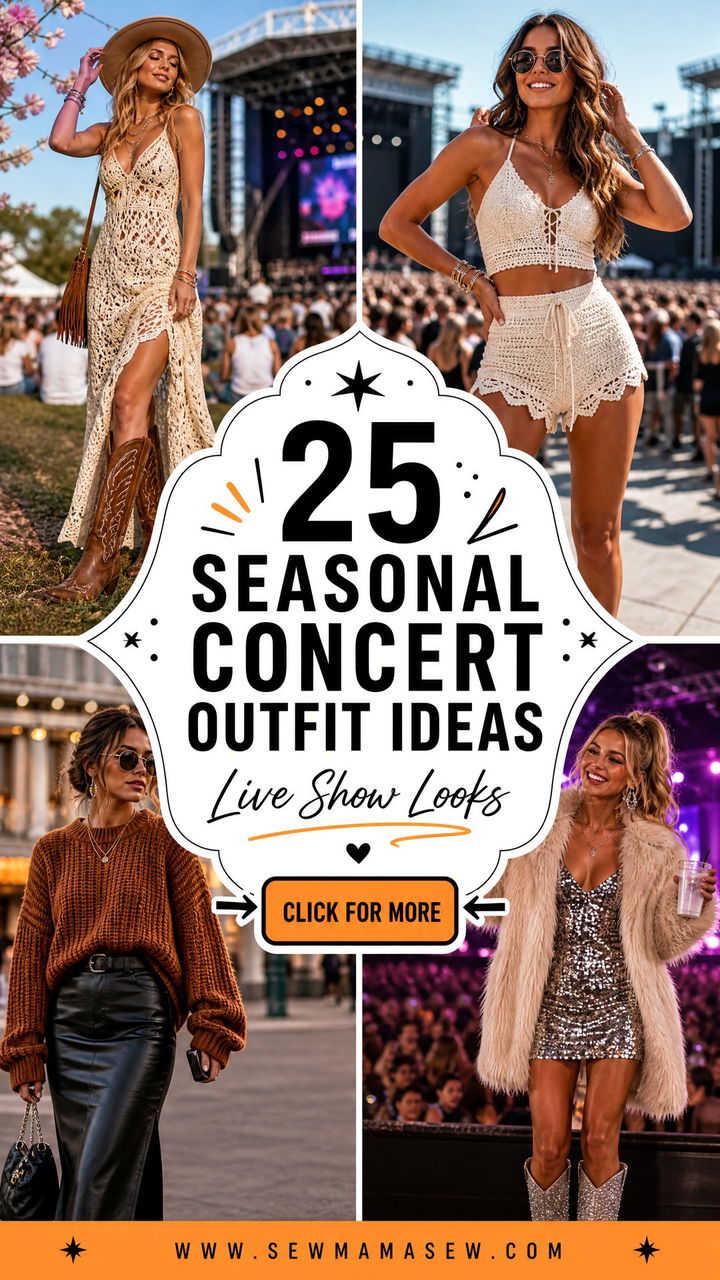25 Seasonal Concert Outfit Ideas for Trendy Live Shows - 25 Seasonal Concert Outfit Ideas for Trendy Live Shows