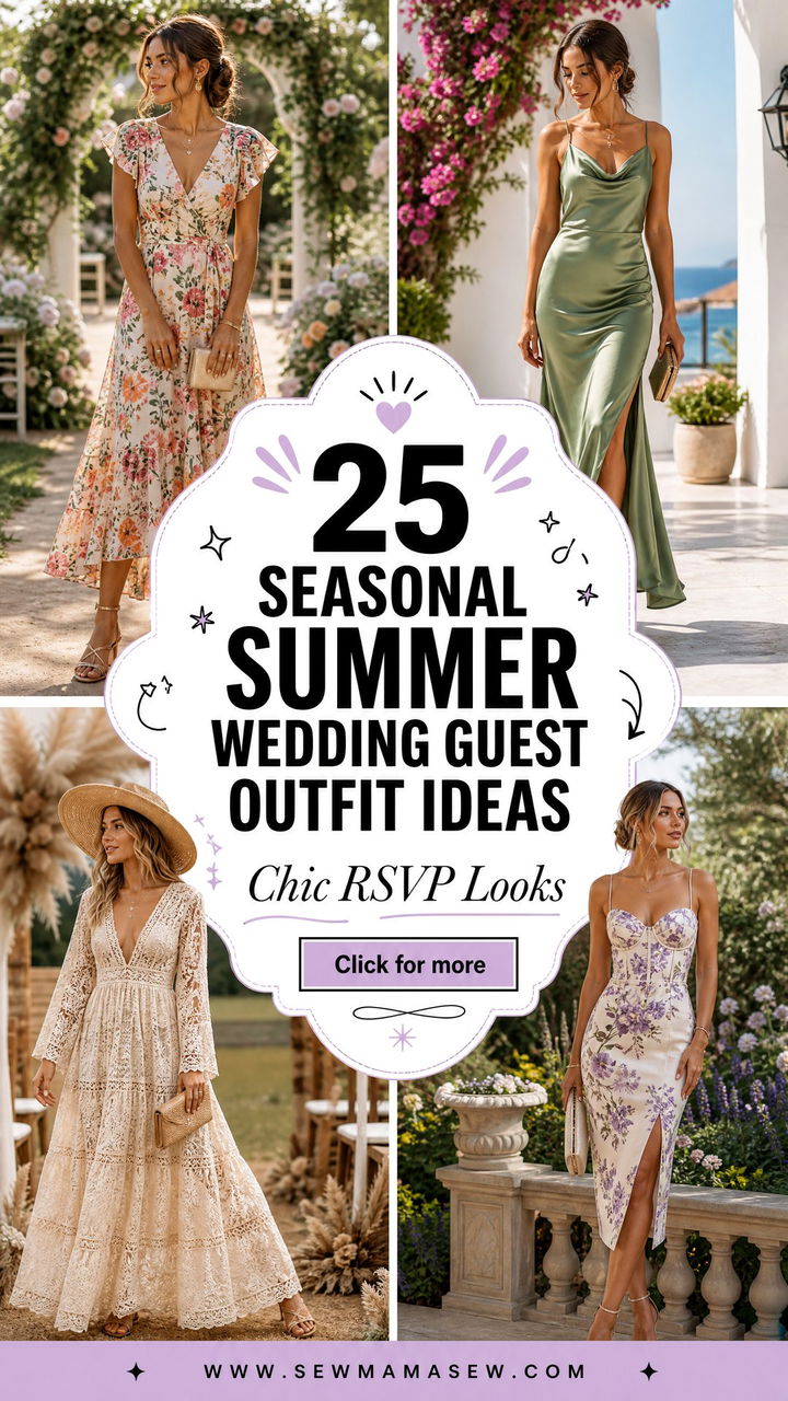 25 Seasonal Summer Wedding Guest Outfit Ideas for Chic RSVPs - 25 Seasonal Summer Wedding Guest Outfit Ideas for Chic RSVPs