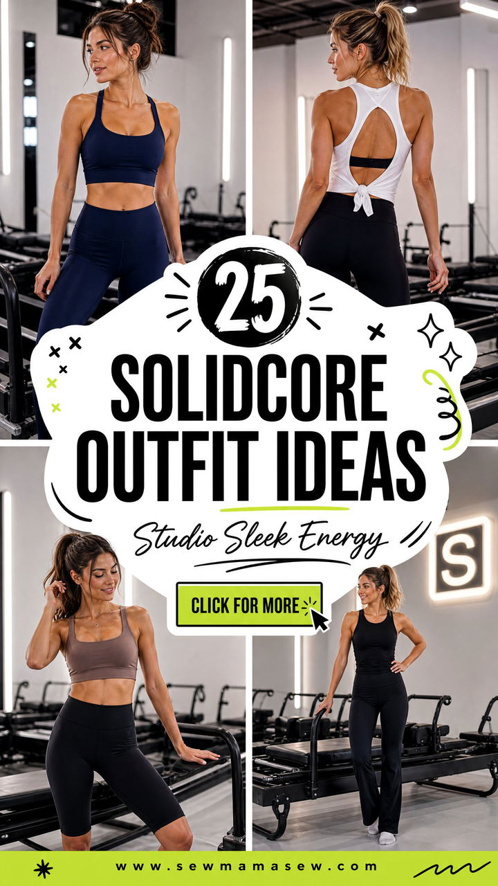25 Solidcore Outfit Ideas That Feel Sleek and Studio-Ready - 25 Solidcore Outfit Ideas That Feel Sleek and Studio-Ready