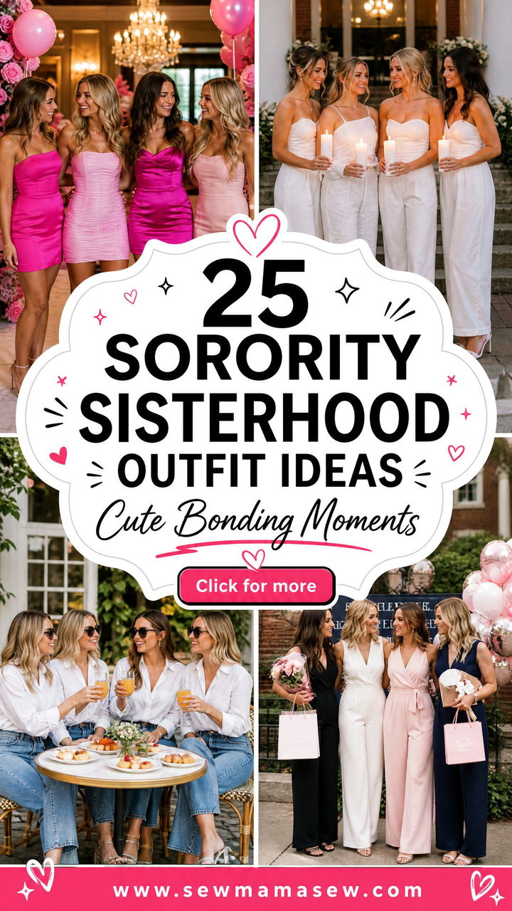 25 Sorority Sisterhood Outfit Ideas for Cute Bonding Moments - 25 Sorority Sisterhood Outfit Ideas for Cute Bonding Moments