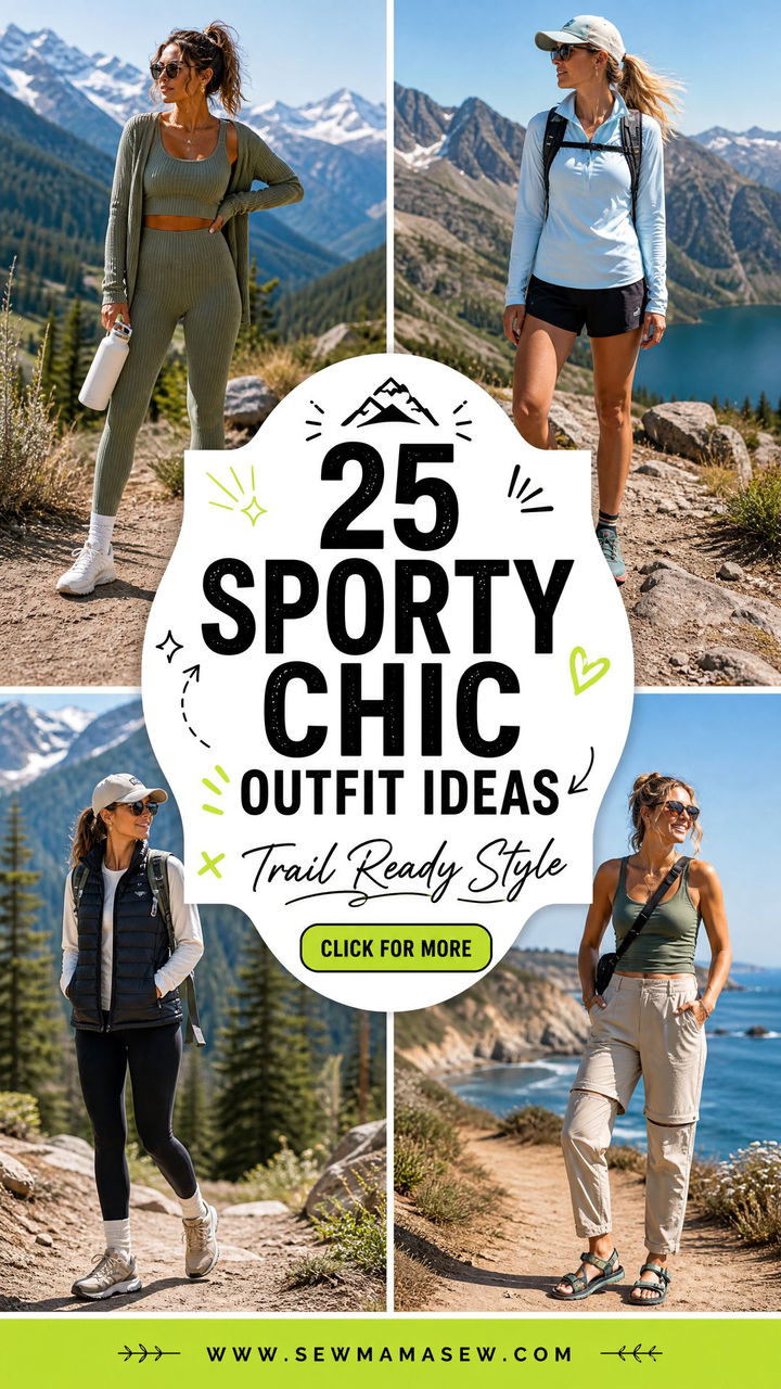 25 Sporty Chic Outfit Ideas Hiking Girls Need This Year - 25 Sporty Chic Outfit Ideas Hiking Girls Need This Year